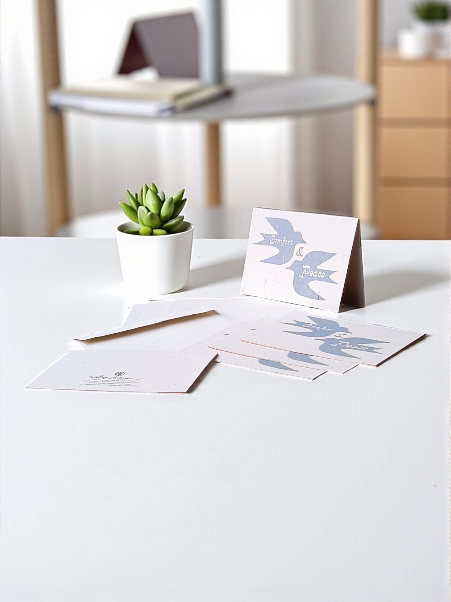 Sympathy Cards with Envelope ("Comfort" - Set of 6)