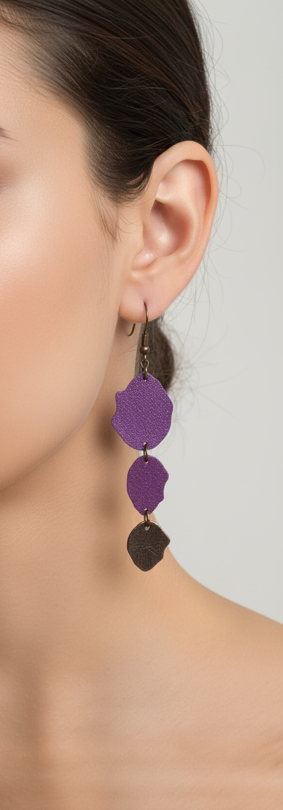 Pebble Stacked Earrings