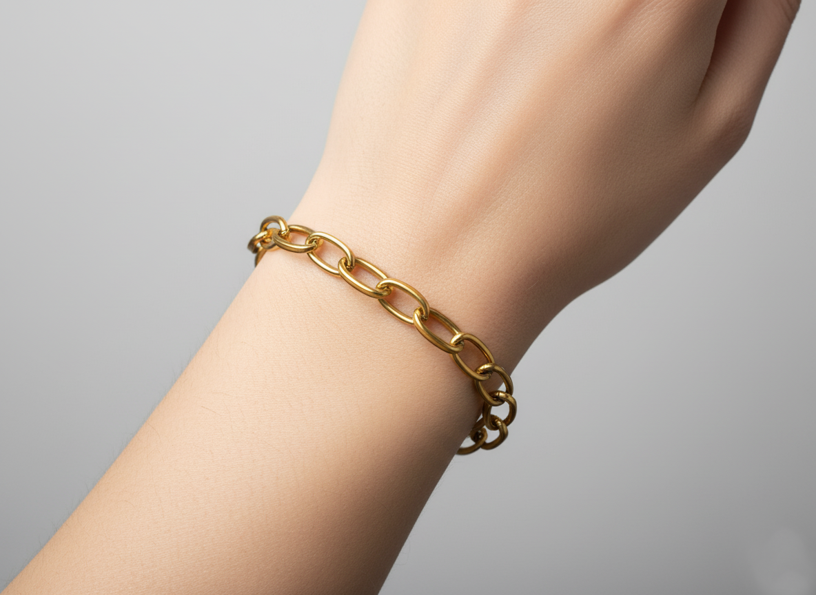 Forest Jade Collection: Chain Bracelet