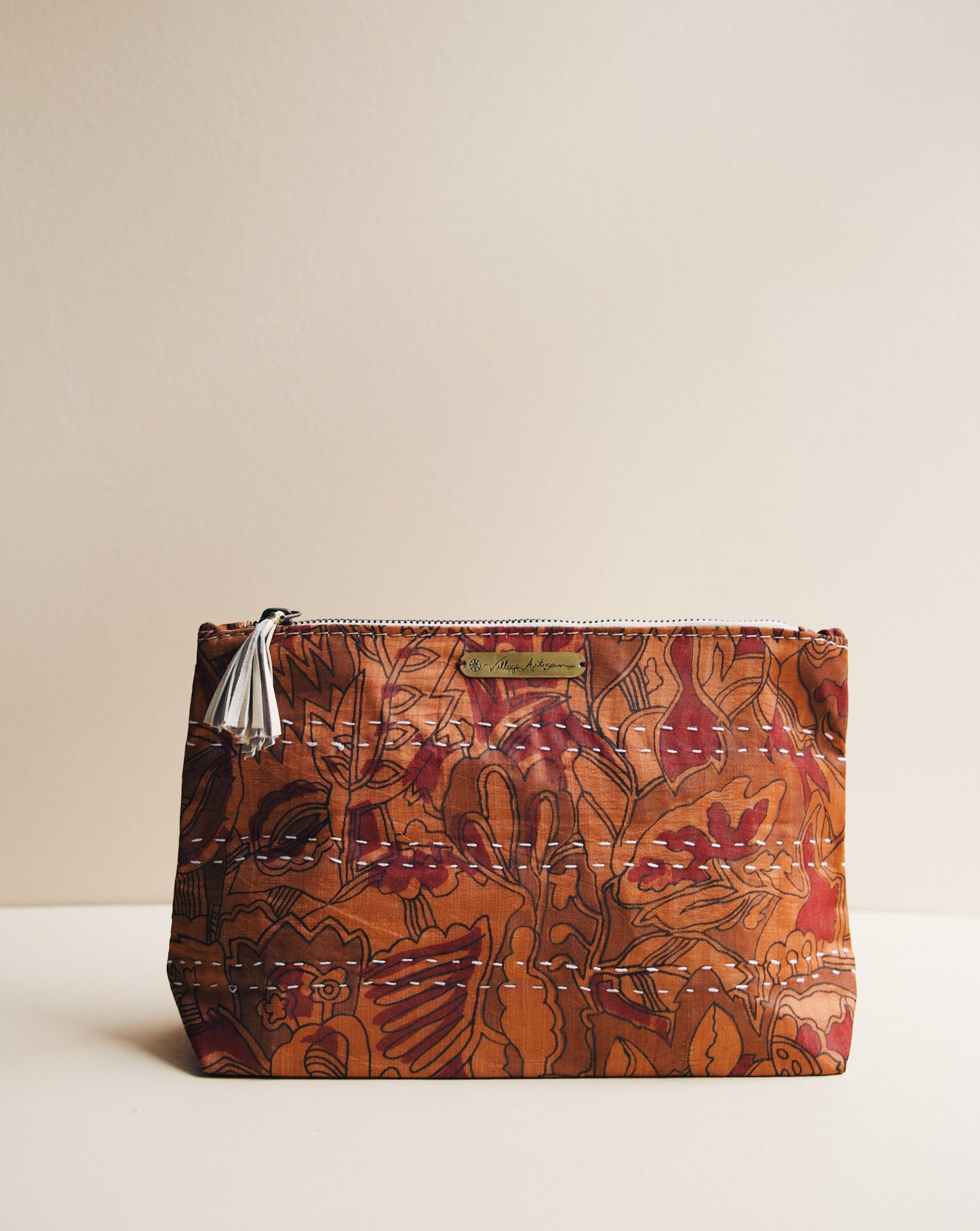 Soulful Sari Zipper Pouch