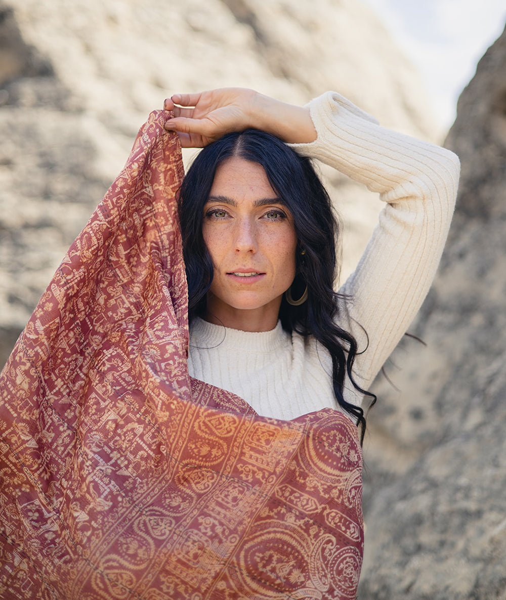 Kantha Scarves