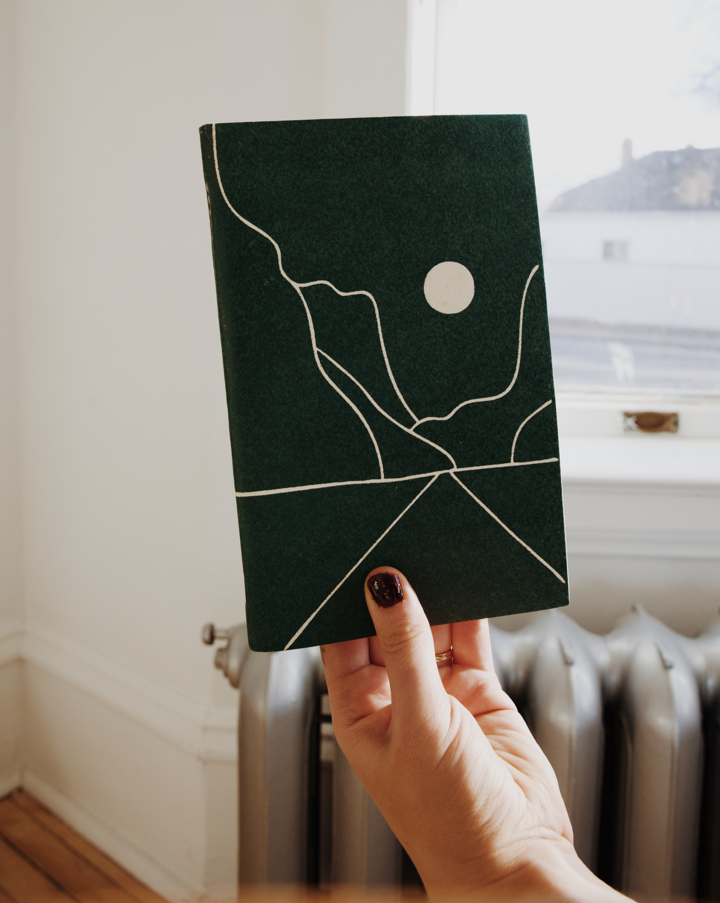 The Road Less Travelled Paper Journal - Dark Green