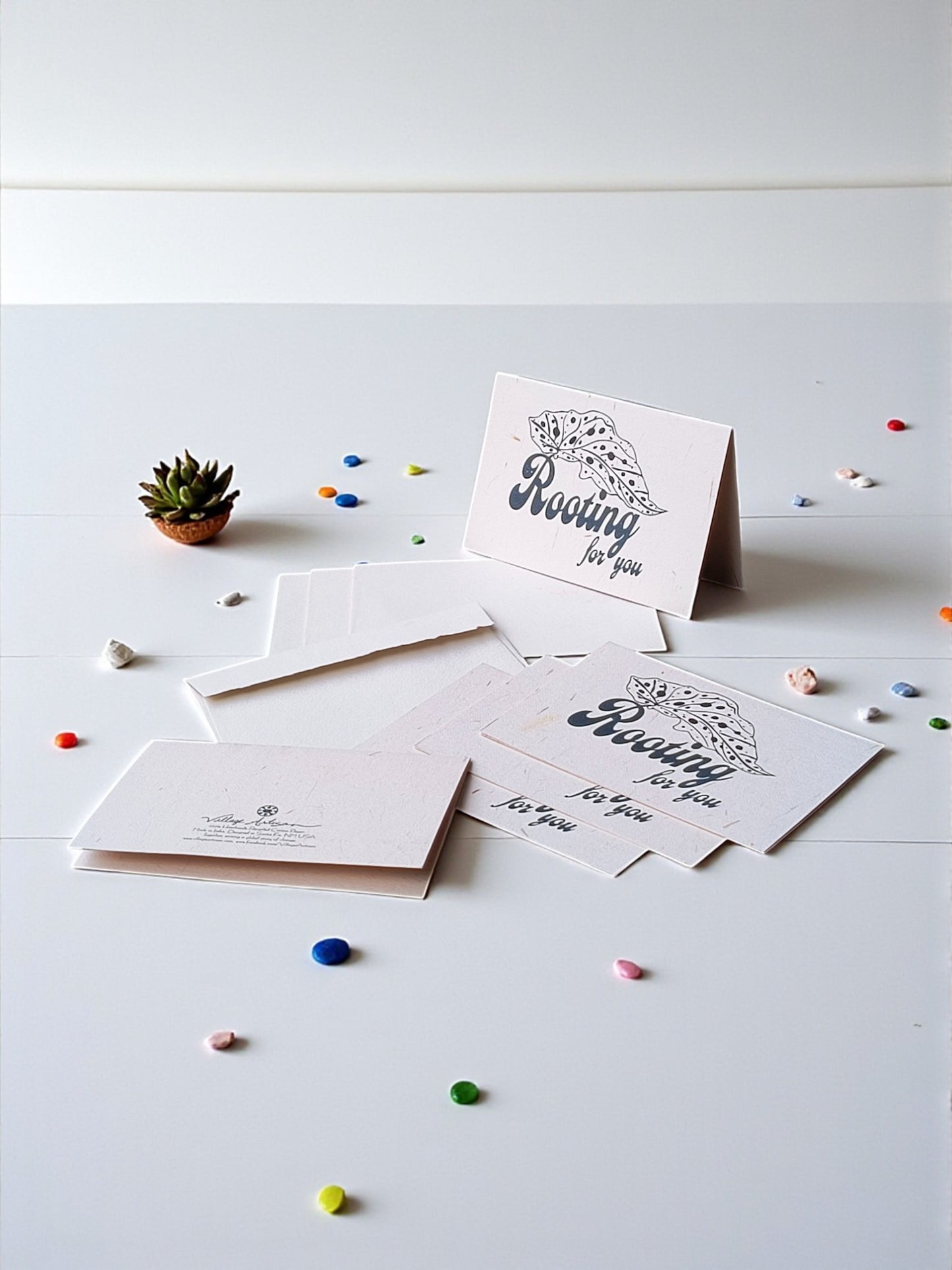 Encouragement Cards with Envelope ("Rooting" - Set of 6)