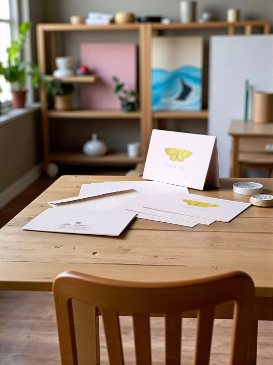 Thank You Cards with envelop 5(set of 6)
