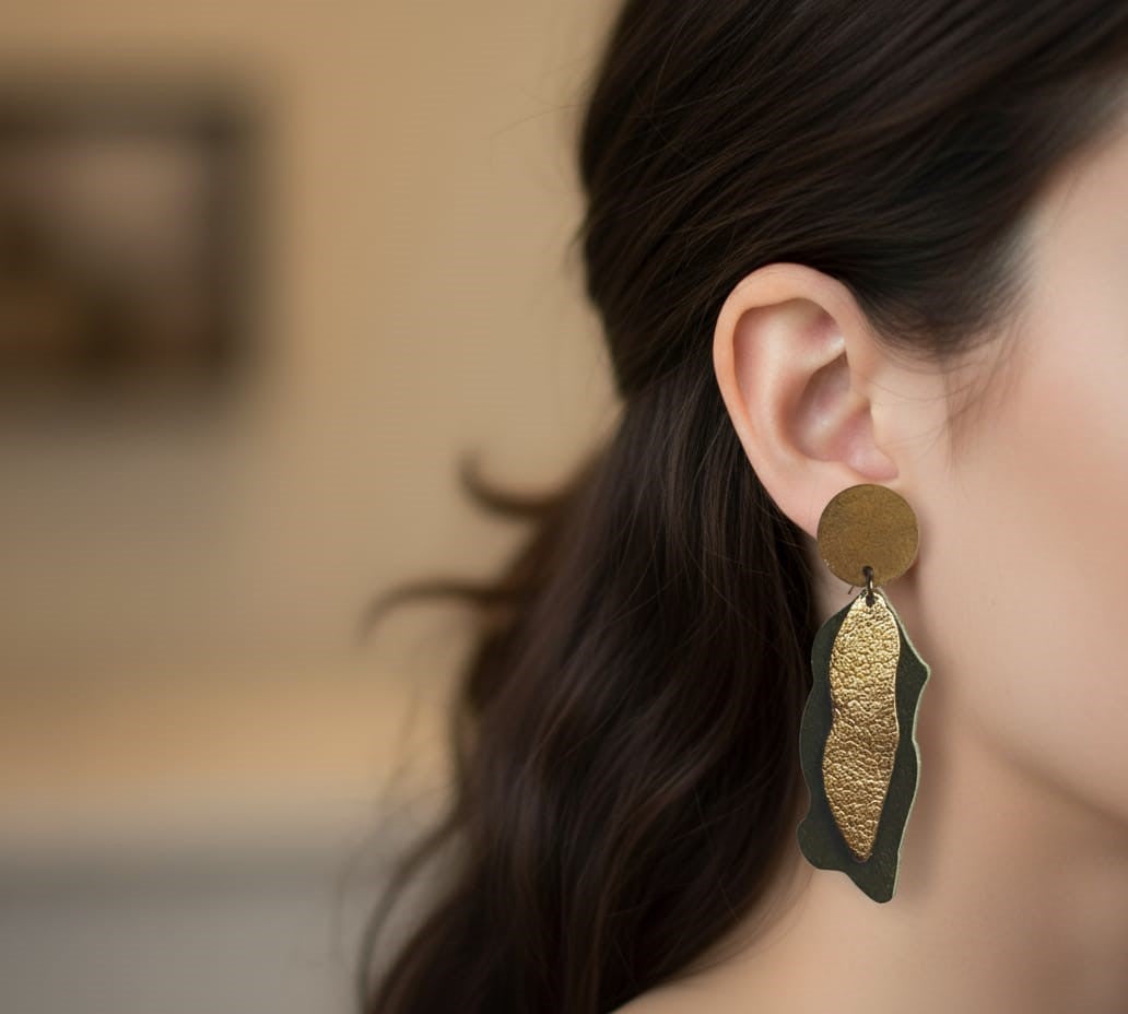 Pebble Long Earrings