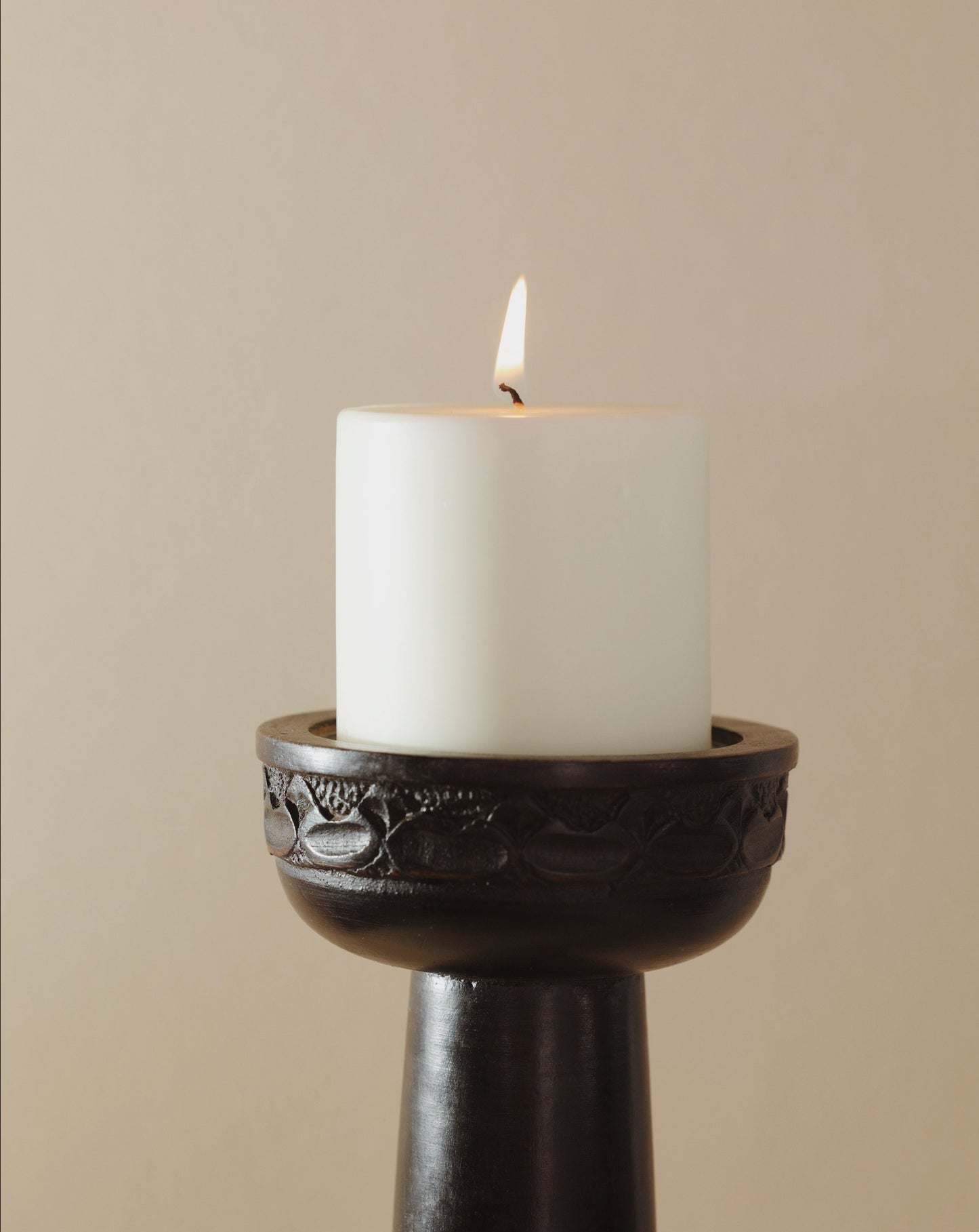 Dark Moghul Candle Stand