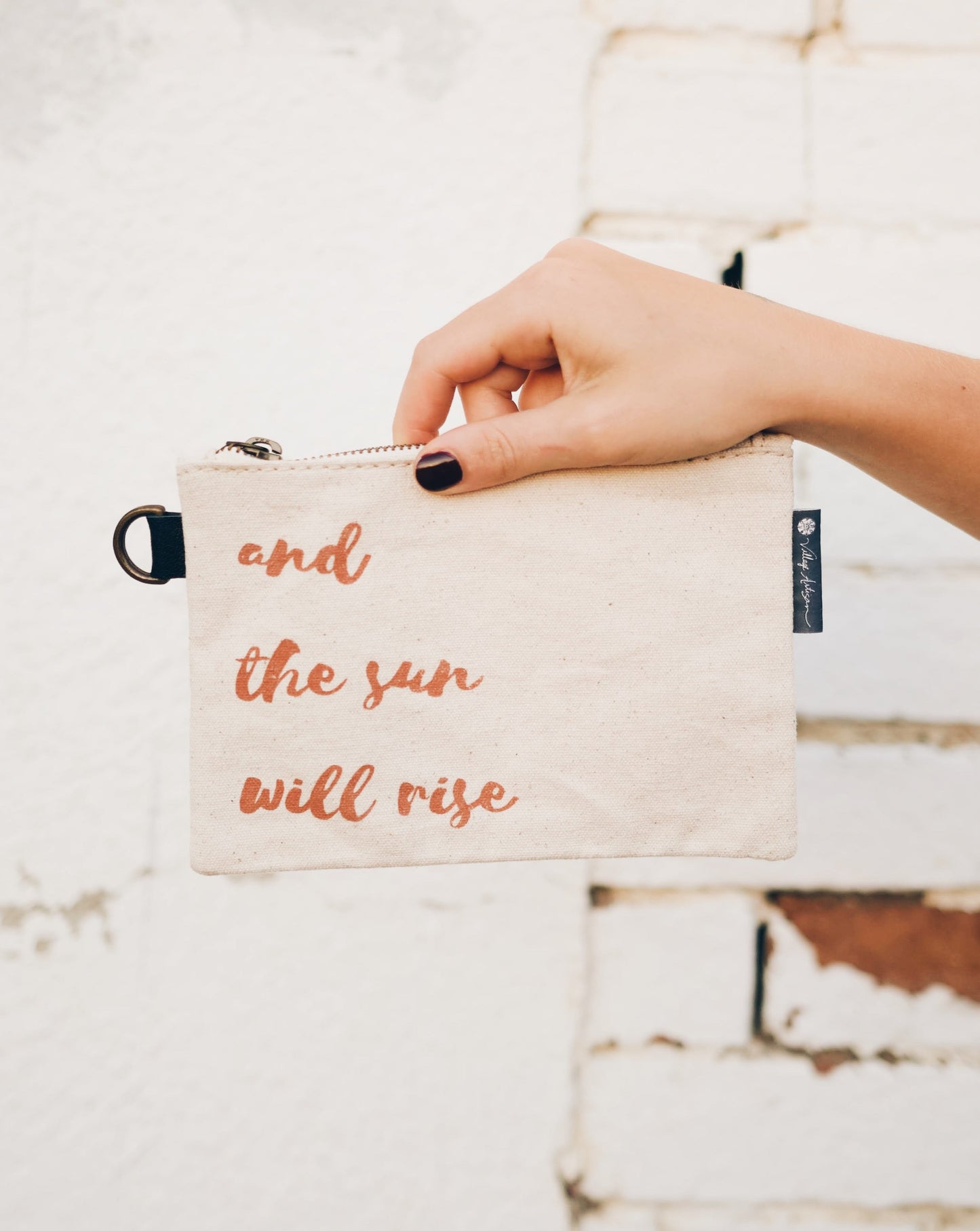 And the sun will rise Pouch